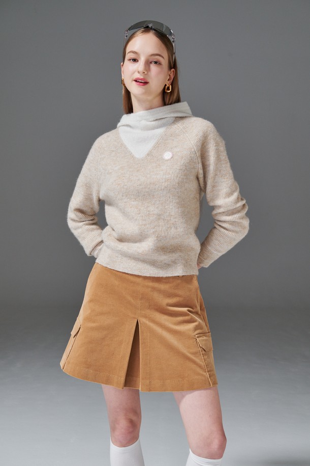 KLIMGOLF - 미니스커트 - Corduroy pocket skirt 코듀로이 포켓 스커트