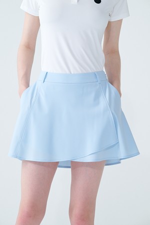 LAP flared skirt 랩플레어 스커트