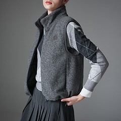 Boucle riversible Vest 부클 리버시블 베스트-a