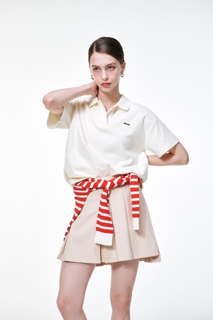 바스 테리 카라 티   Terry collor T