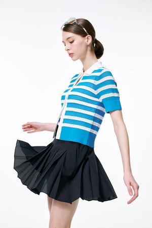 punching pleats skirt 펀칭 플리츠 스커트