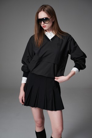 Waterproof V neck woven MTM V 넥 우븐 맨투맨