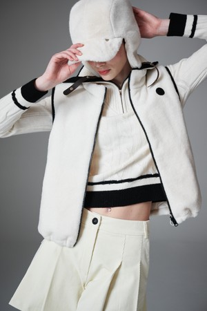 Boucle riversible Vest 부클 리버시블 베스트