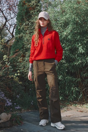 Keep warm semi wide pants 기모 세미 와이드 팬츠