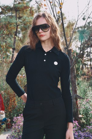 Soft fleece collar T 플리스 카라티