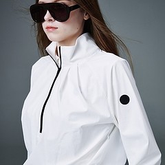 [Re-order] 밴드넥 하프 집업 Band Neck Half-Zip up WH SB-a