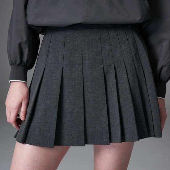 [Re-order] Grey pleats skirt 그레이 플리츠 스커트 DG