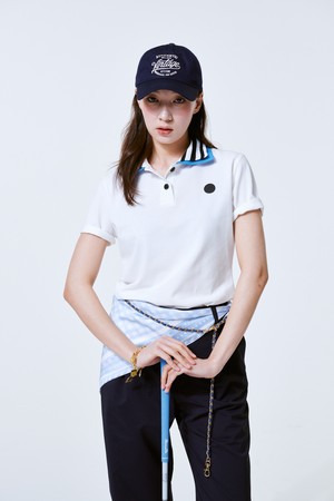 더블 카라 피케티 Double collar PK T_WHITE-a