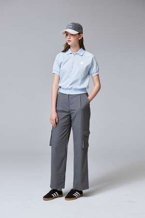 Signature Cargo Wide Pants 카고 와이드 팬츠_GREY-a