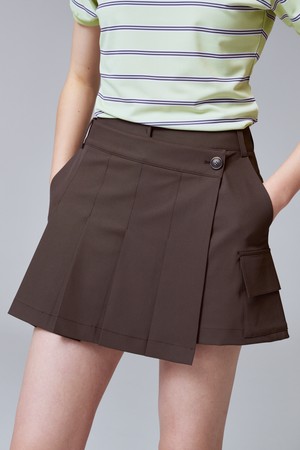UV CUT Cool Breeze Pleated Skort 플리츠 반바지
