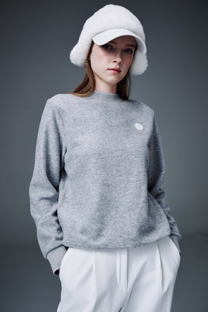 Hairy Rib Pullover 헤어리 립 풀오버_GREY-a