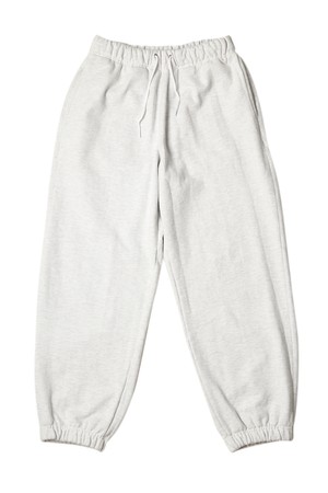 HEAVY WEIGHT SWEATPANTS (WHITE-OATMEAL)