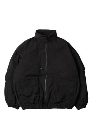 CONVERTABLE CAMPER JACKET(BLACK)