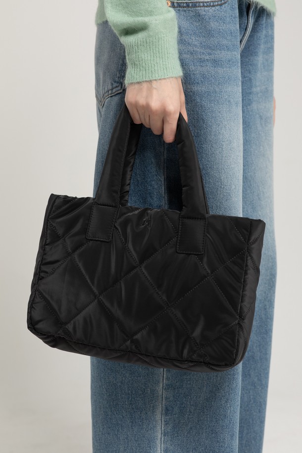 JMARK New York - 토트백 - ELLA padded tote bag - Black