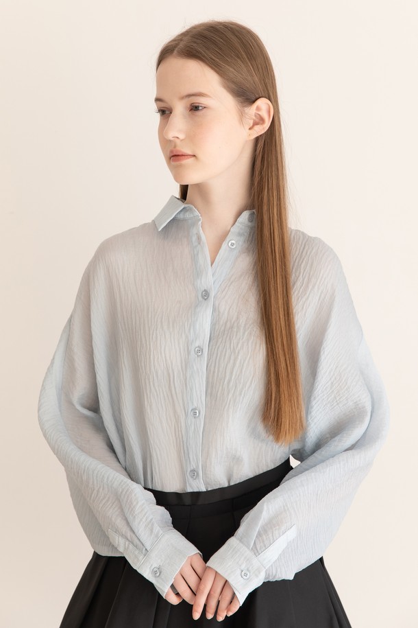 JMARK New York - 셔츠 / 블라우스 - Raglan blouse - Blue