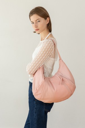 CHLOE Shirring shoulder bag - Pink