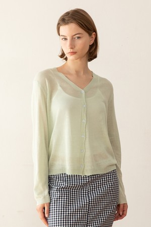 Soft cardigan - Mint