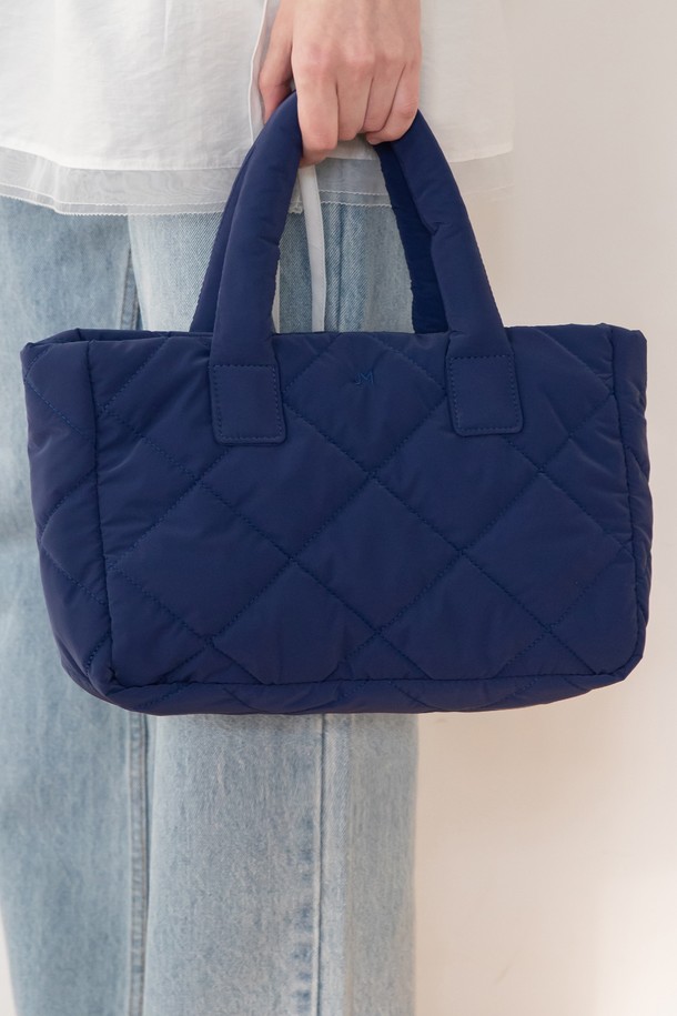 JMARK New York - 토트백 - ELLA padded tote bag - Navy