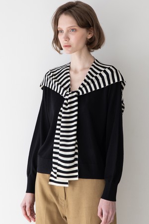 Minibutton cardigan - Black