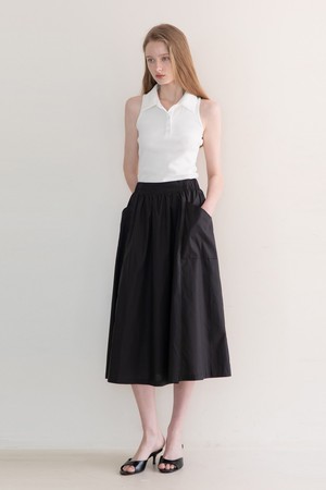 Flare skirt - Black