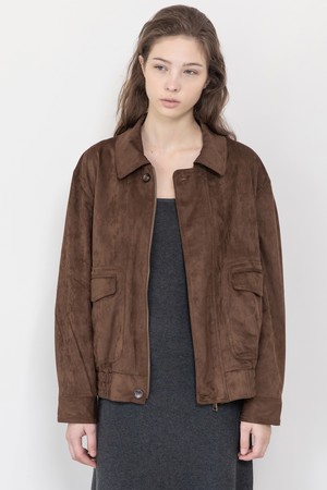 Suede jacket_2color