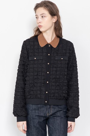 Tweed pocket cardigan_2color