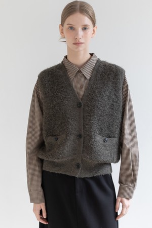 Boucle Vest_Charcoal