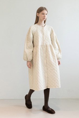 Quilting Balloon Dress_2color