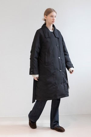 Oversized Single Padded Jacket_2color