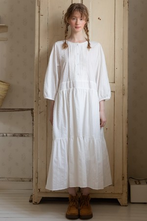 PIntuck maxi dress_2color