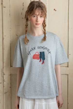 Lettering T-shirt_2color