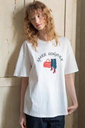 Lettering T-shirt_2color