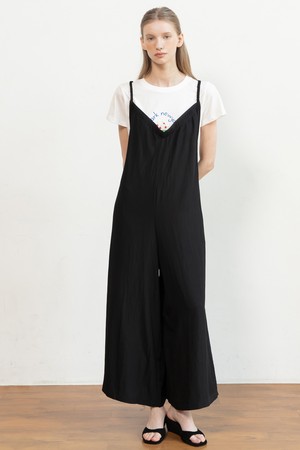 String jumpsuit_Black