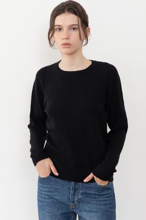 Crop cable knitwear_6color