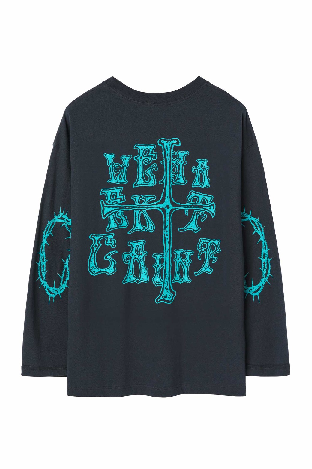 WMC - 긴팔티셔츠 - 메디벌 롱슬리브_CHARCOAL GREY