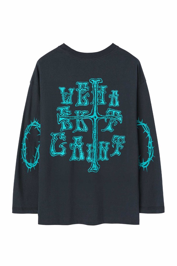 WMC - 긴팔티셔츠 - 메디벌 롱슬리브_CHARCOAL GREY