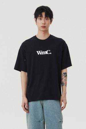 이펙트 로고 티셔츠_BLACK