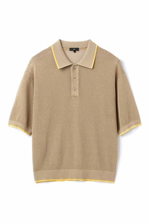 크로셰 하프 카라니트_BEIGE