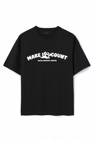 스몰 몬스터로고 티셔츠_BLACK