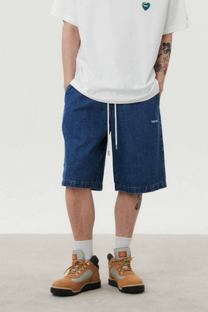레이어드 버뮤다 데님_BLUE