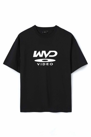 패러디 디비디 티셔츠_BLACK