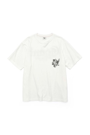 크래스올드폰트 티셔츠_WHITE