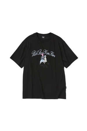 위드 도그 티셔츠_BLACK