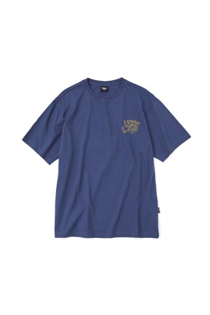 스톤 로고 티셔츠_NAVY