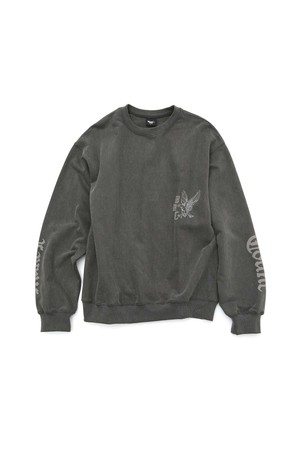 올드폰트 맨투맨_CHARCOAL GREY