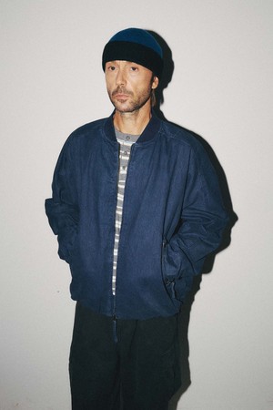 워시드코튼 MA-1 점퍼_NAVY