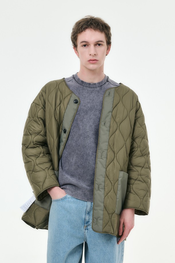 WHETHER WEATHER - 다운/패딩 - YOSAE Mens Quilted Jacket