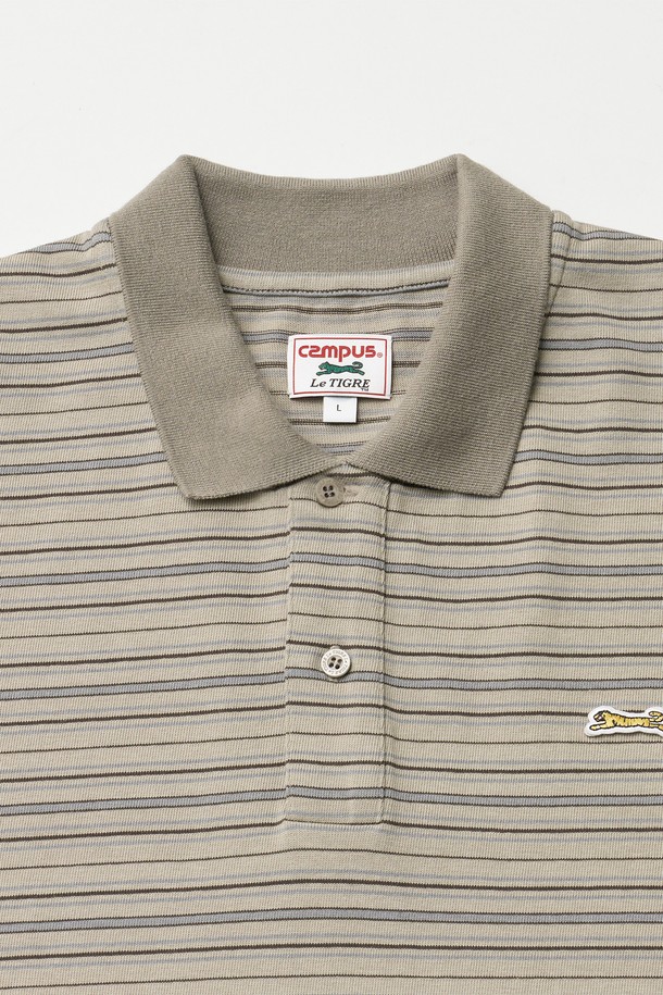 베이직한 디자인과 세련된 색감이 돋보이는 멀티 스트라이프 폴로 티셔츠 (페일 카키)입니다. 부드러운 면 소재로 제작되어 봄, 여름철 편안하게 착용 가능하며, 세미 루즈핏으로 편안한 착용감을 선사합니다. 가슴 부분의 로고 자수 와펜과 르티그레 레터링 로고 단추, 헤링본 테이프 마감 디테일이 돋보입니다. 동네 마실룩, 카페룩 등 캐주얼하고 클래식한 스타일을 연출하기 좋으며, 다양한 하의와 매치하여 미니멀한 스타일을 완성해보세요. 반소매 기장에 적당한 두께감으로 지금 바로 만나보세요.
