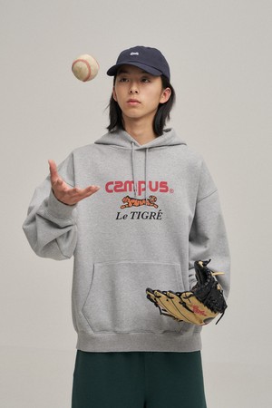 Campus Hoodie Pullover (Heather Gray)