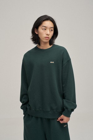 Classic Applique sweatshirt (Forest Green)